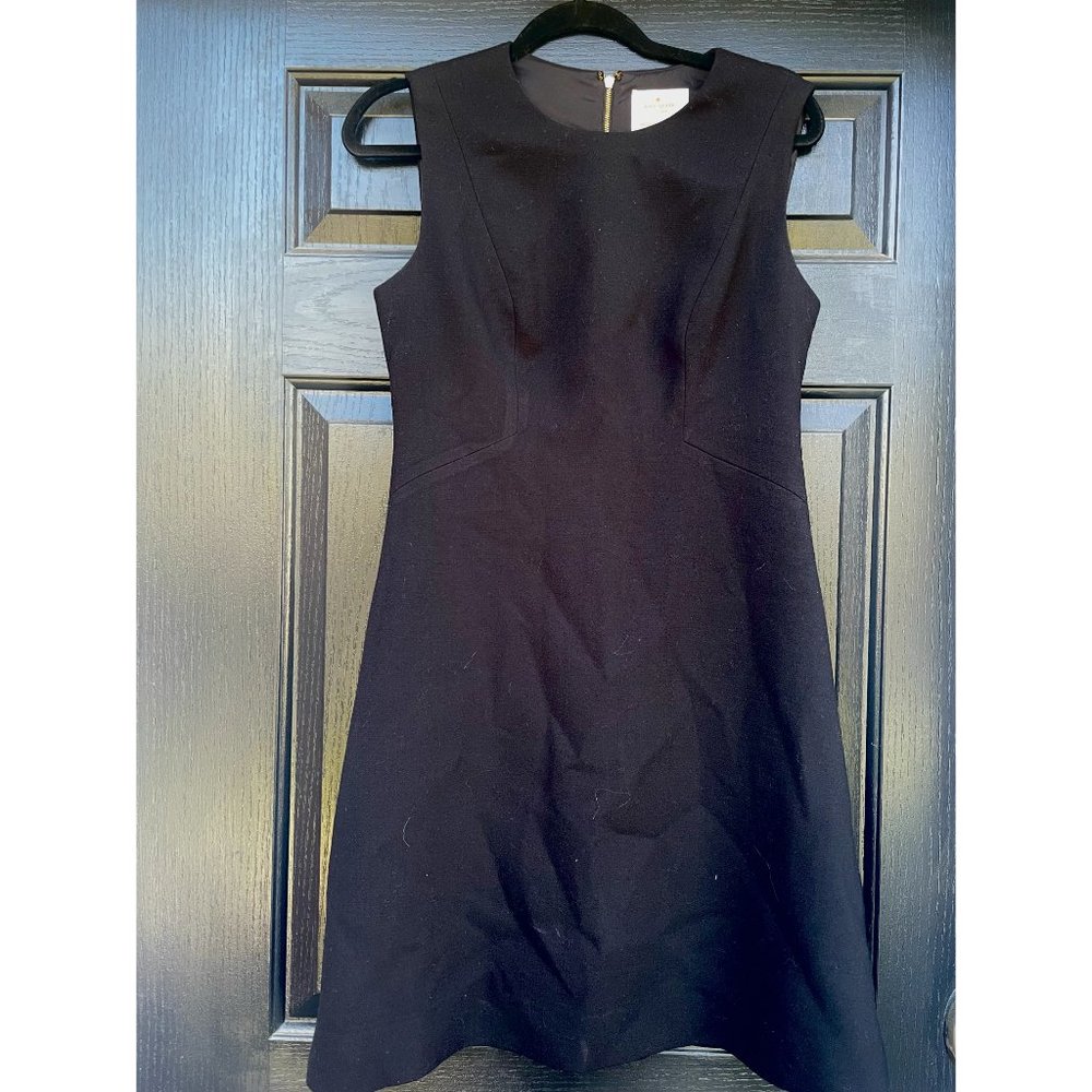 Kate Spade Black Sheath Fit and Flare A-line dress
